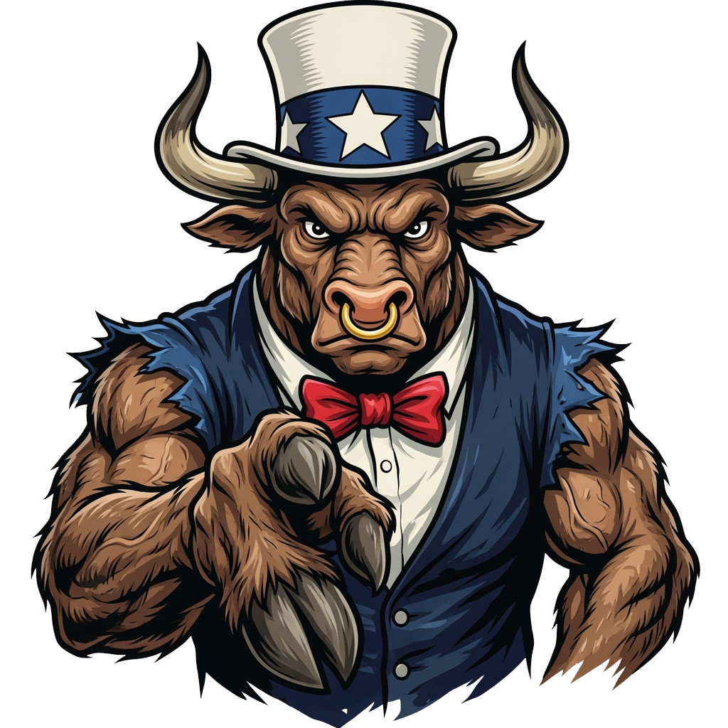 Uncle Sam Bull pointing at you